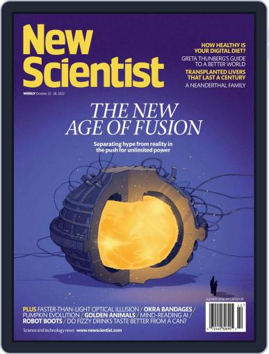 New Scientist October 22nd, 2022 Digital Back Issue Cover