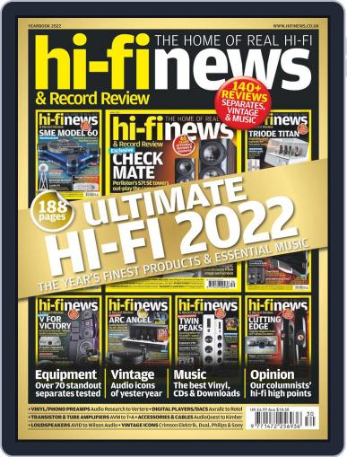 Hi Fi News October 14th, 2022 Digital Back Issue Cover