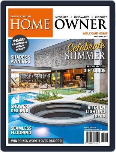 South African Home Owner November 1st, 2022 Digital Back Issue Cover
