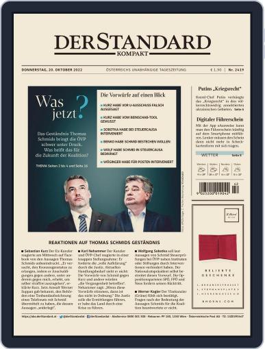 STANDARD Kompakt October 19th, 2022 Digital Back Issue Cover