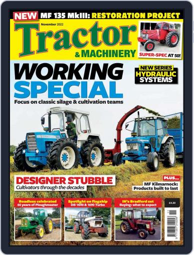 Tractor & Machinery November 1st, 2022 Digital Back Issue Cover