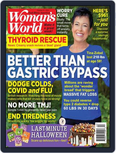 Woman's World October 31st, 2022 Digital Back Issue Cover