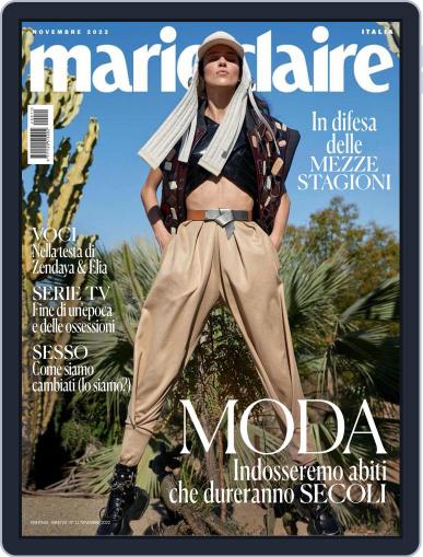 Marie Claire Italia November 1st, 2022 Digital Back Issue Cover