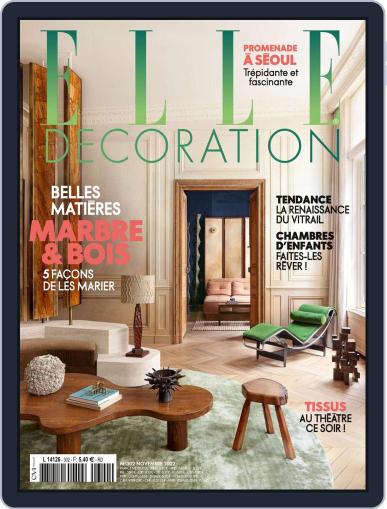 Elle Décoration France November 1st, 2022 Digital Back Issue Cover