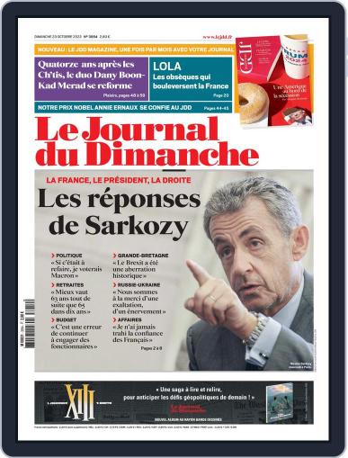 Le Journal du dimanche October 23rd, 2022 Digital Back Issue Cover