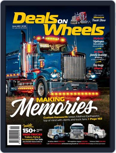 Deals On Wheels Australia October 24th, 2022 Digital Back Issue Cover