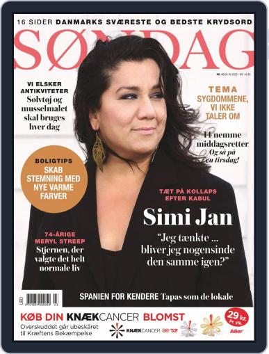 SØNDAG October 24th, 2022 Digital Back Issue Cover