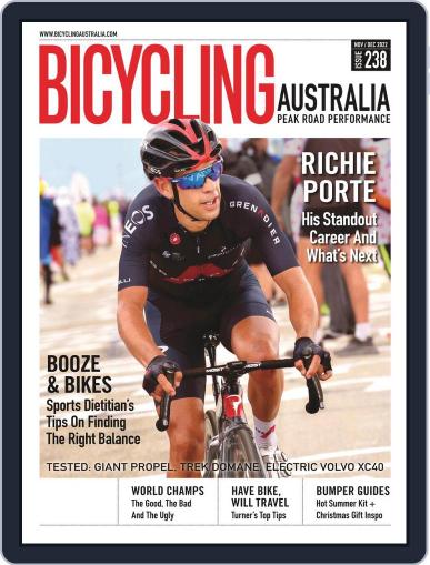 Bicycling Australia November 1st, 2022 Digital Back Issue Cover