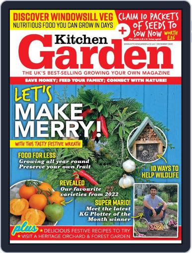 Kitchen Garden December 1st, 2022 Digital Back Issue Cover