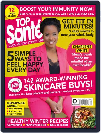 Top Sante December 1st, 2022 Digital Back Issue Cover