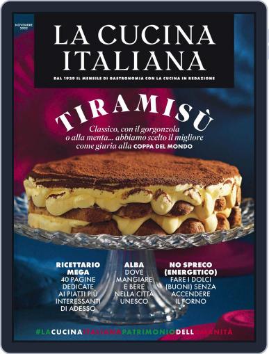La Cucina Italiana November 1st, 2022 Digital Back Issue Cover