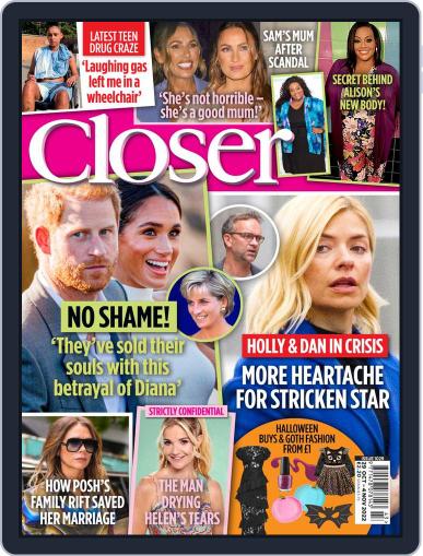 Closer October 29th, 2022 Digital Back Issue Cover