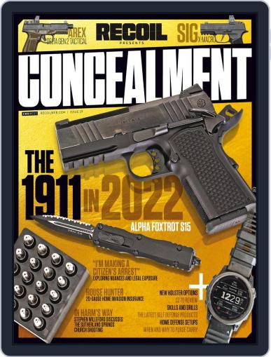 RECOIL Presents: Concealment October 4th, 2022 Digital Back Issue Cover