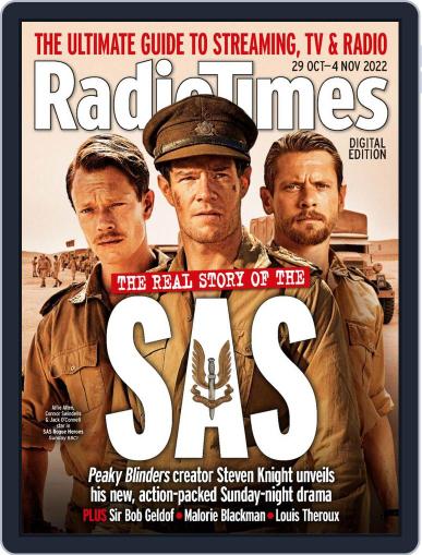 Radio Times October 29th, 2022 Digital Back Issue Cover