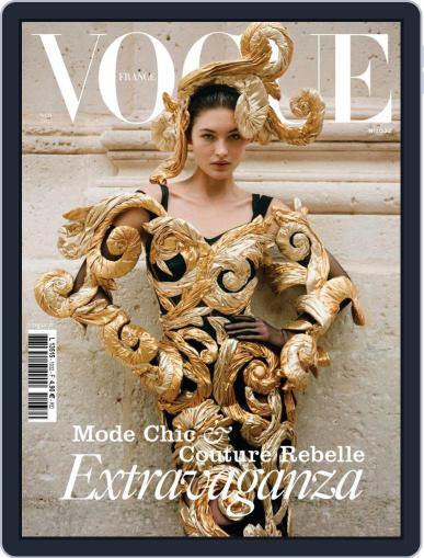 Vogue France November 1st, 2022 Digital Back Issue Cover