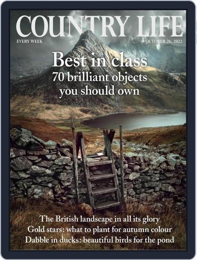 Country Life October 26th, 2022 Digital Back Issue Cover
