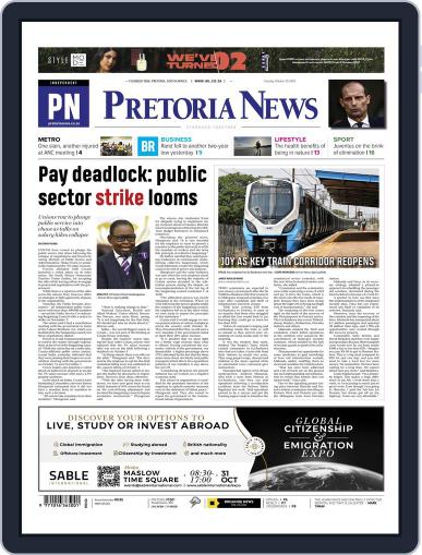Pretoria News October 25th, 2022 Digital Back Issue Cover