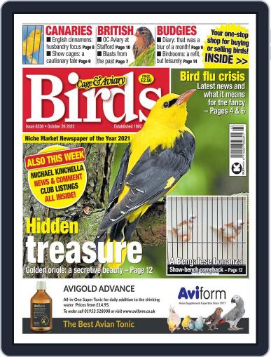 Cage & Aviary Birds October 26th, 2022 Digital Back Issue Cover
