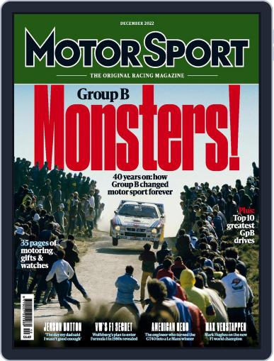Motor sport October 26th, 2022 Digital Back Issue Cover