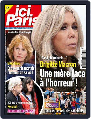 Ici Paris October 26th, 2022 Digital Back Issue Cover
