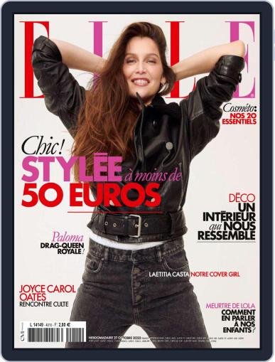 Elle France October 27th, 2022 Digital Back Issue Cover