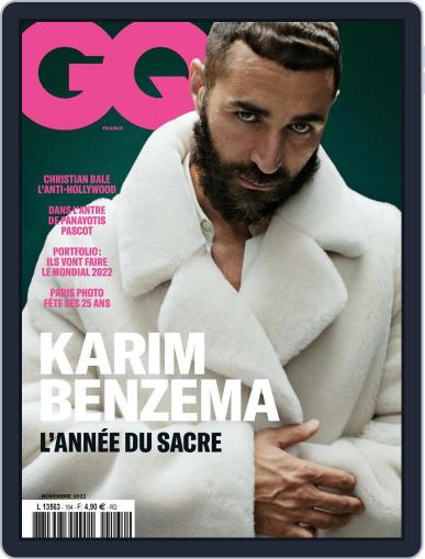 Gq France November 1st, 2022 Digital Back Issue Cover