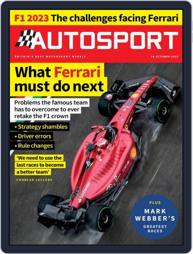 Autosport October 20th, 2022 Digital Back Issue Cover