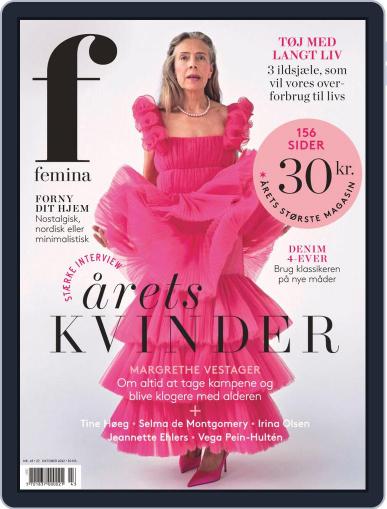 femina Denmark October 27th, 2022 Digital Back Issue Cover