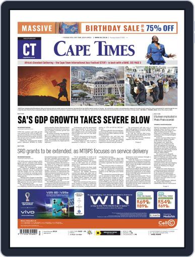 Cape Times October 27th, 2022 Digital Back Issue Cover