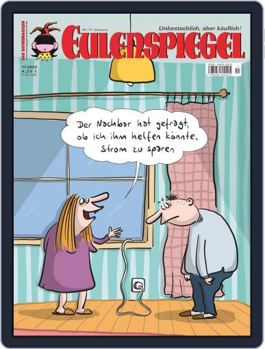 EULENSPIEGEL, Das Satiremagazin November 1st, 2022 Digital Back Issue Cover