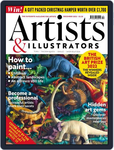 Artists & Illustrators December 1st, 2022 Digital Back Issue Cover