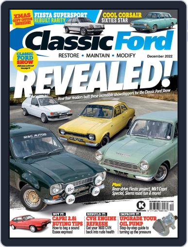 Classic Ford October 28th, 2022 Digital Back Issue Cover