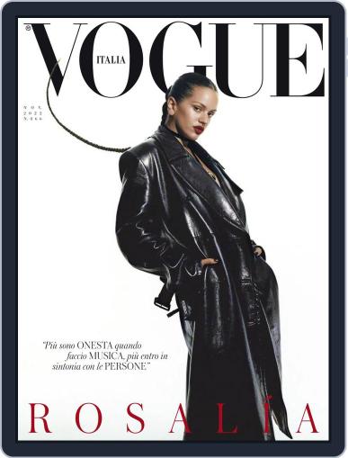 Vogue Italia November 1st, 2022 Digital Back Issue Cover