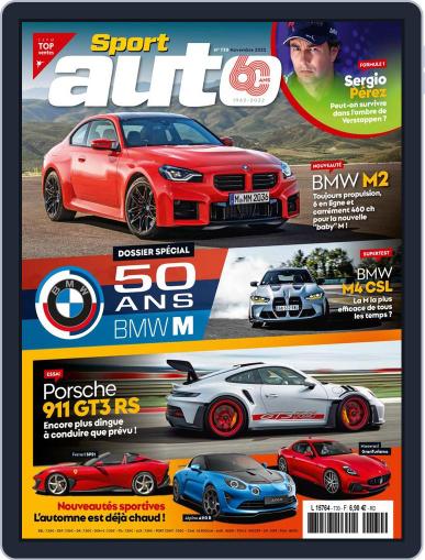 Sport Auto France November 1st, 2022 Digital Back Issue Cover