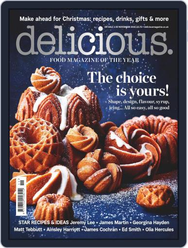 Delicious UK November 1st, 2022 Digital Back Issue Cover