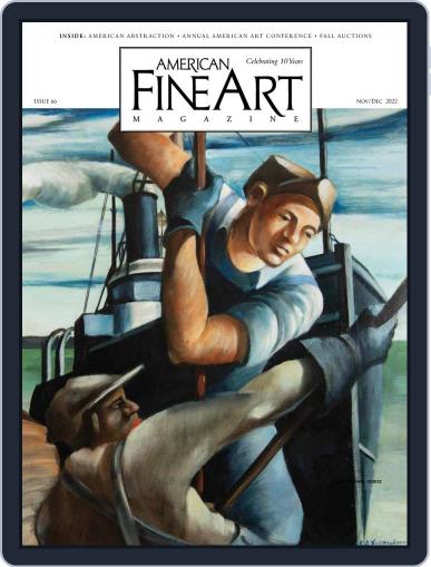 American Fine Art November 1st, 2022 Digital Back Issue Cover