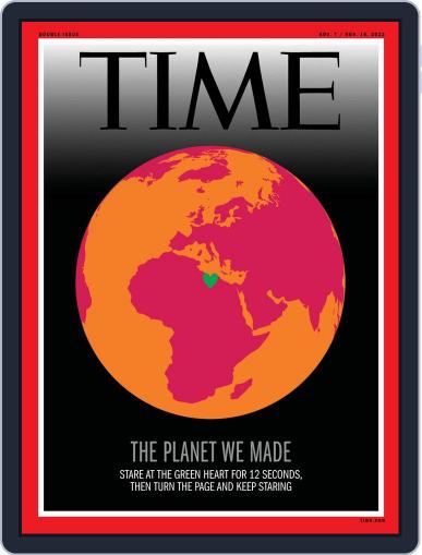 Time Magazine International Edition November 7th, 2022 Digital Back Issue Cover