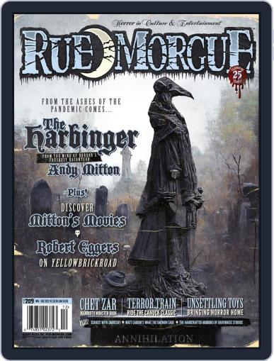 RUE MORGUE November 1st, 2022 Digital Back Issue Cover