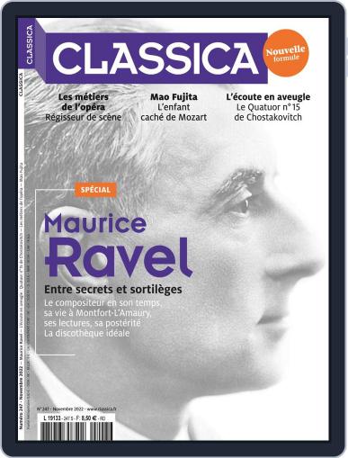 Classica November 1st, 2022 Digital Back Issue Cover