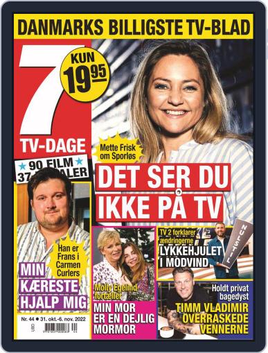 7 TV-Dage October 31st, 2022 Digital Back Issue Cover