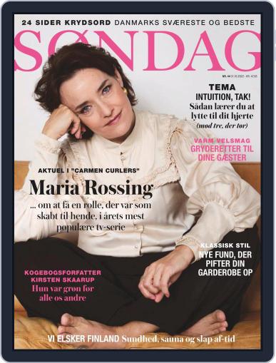 SØNDAG October 31st, 2022 Digital Back Issue Cover