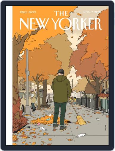 The New Yorker November 7th, 2022 Digital Back Issue Cover