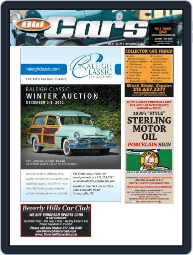 Old Cars Weekly November 15th, 2022 Digital Back Issue Cover