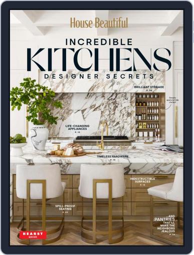 House Beautiful-Incredible Kitchens October 26th, 2022 Digital Back Issue Cover