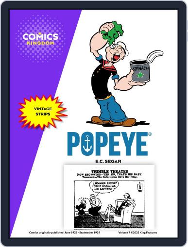 Popeye October 31st, 2022 Digital Back Issue Cover