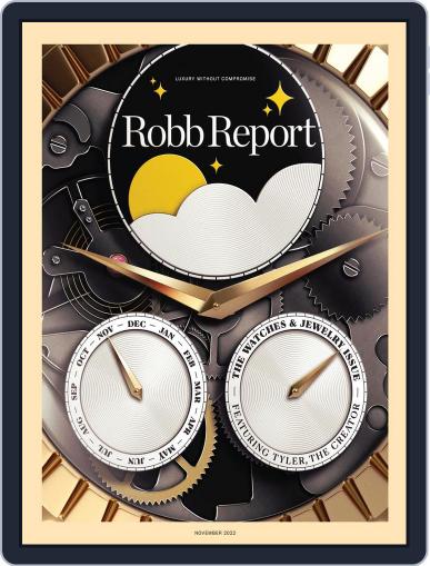 Robb Report November 1st, 2022 Digital Back Issue Cover