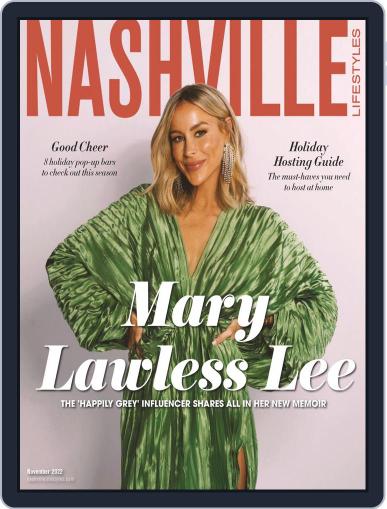 Nashville Lifestyles November 1st, 2022 Digital Back Issue Cover