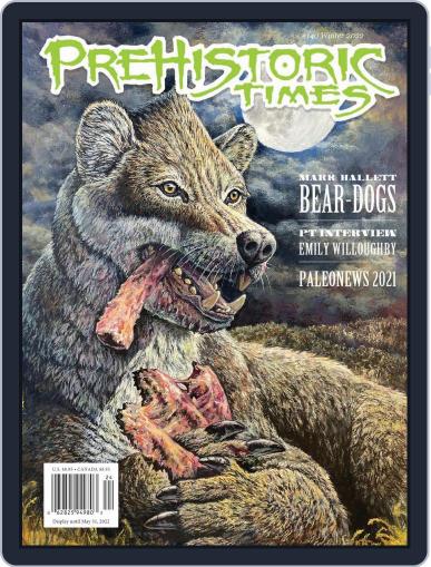 Prehistoric Times October 26th, 2022 Digital Back Issue Cover