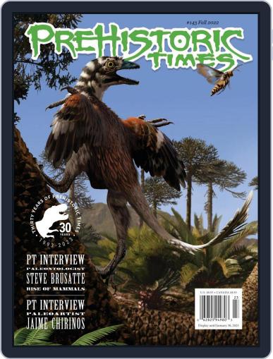 Prehistoric Times October 15th, 2022 Digital Back Issue Cover