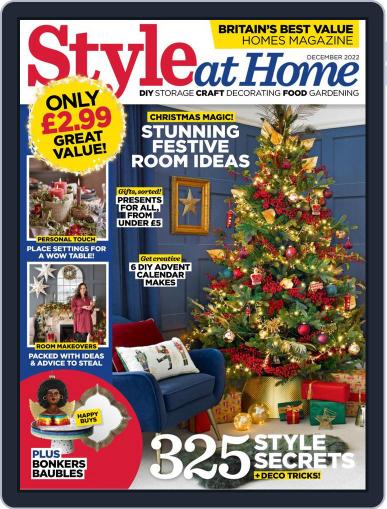 Style At Home United Kingdom December 1st, 2022 Digital Back Issue Cover